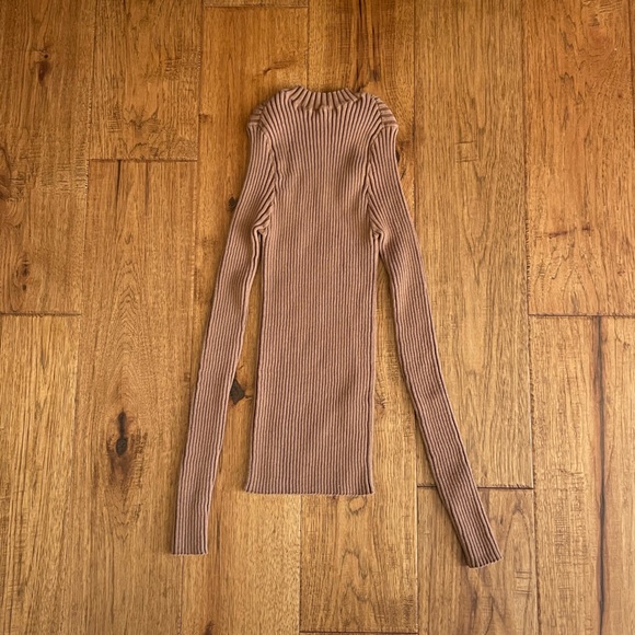 Anine Bing Cecily Top Camel Firm on price - Picture 2 of 4